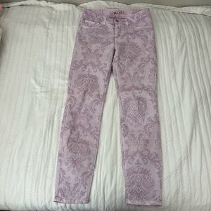 J Brand pink/purple jeans